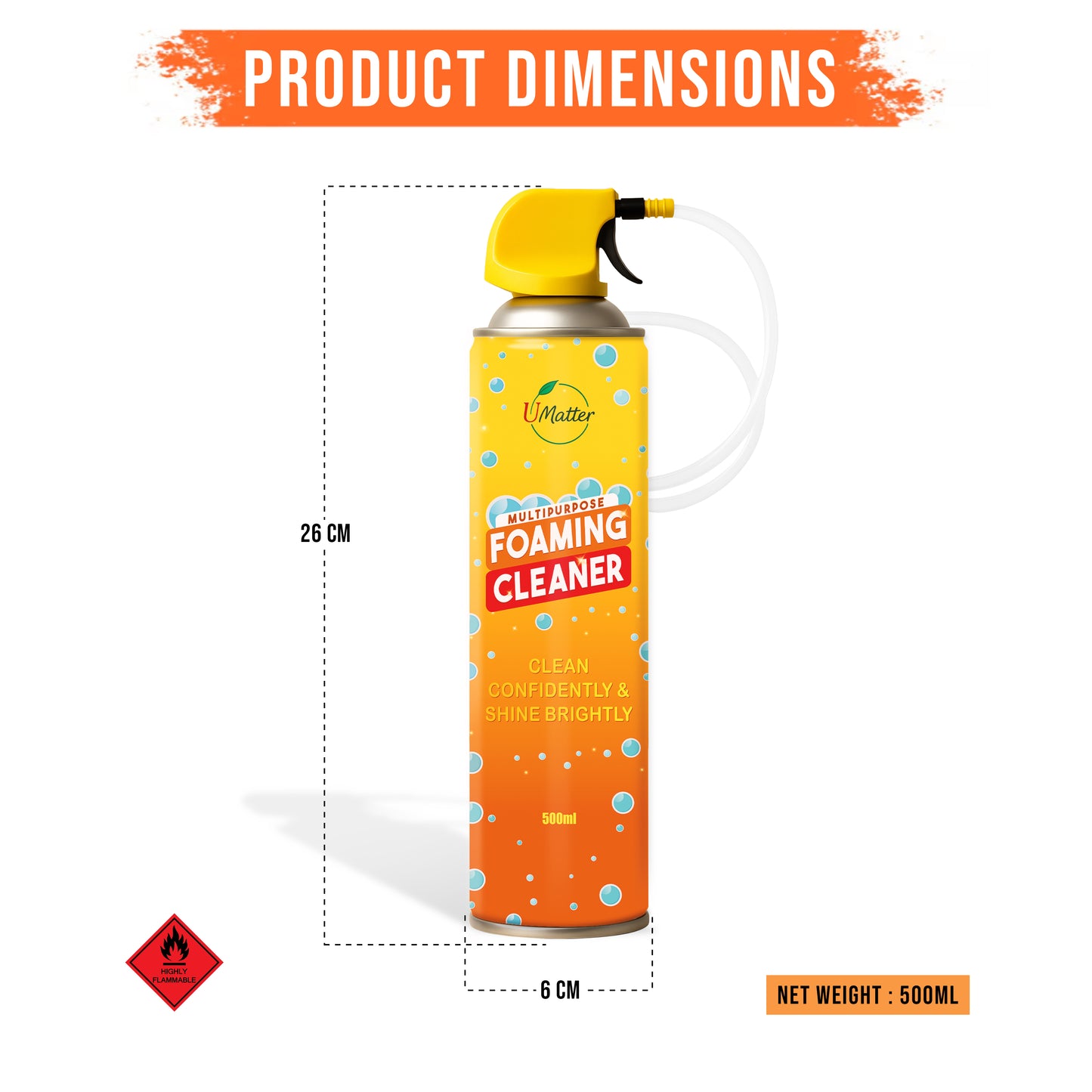 Foam Cleaner (Pack of 4)