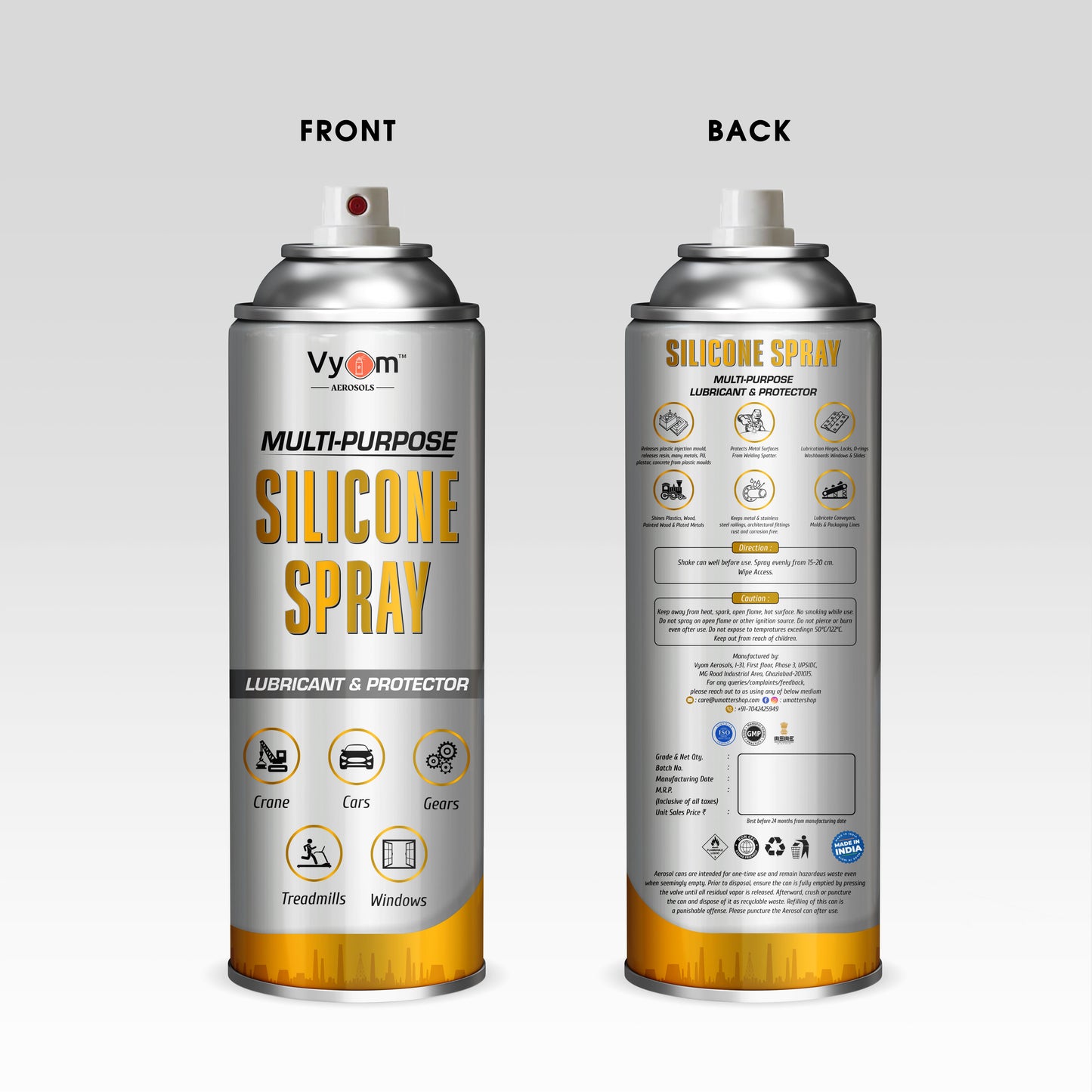 Multi Purpose Silicon Spray
