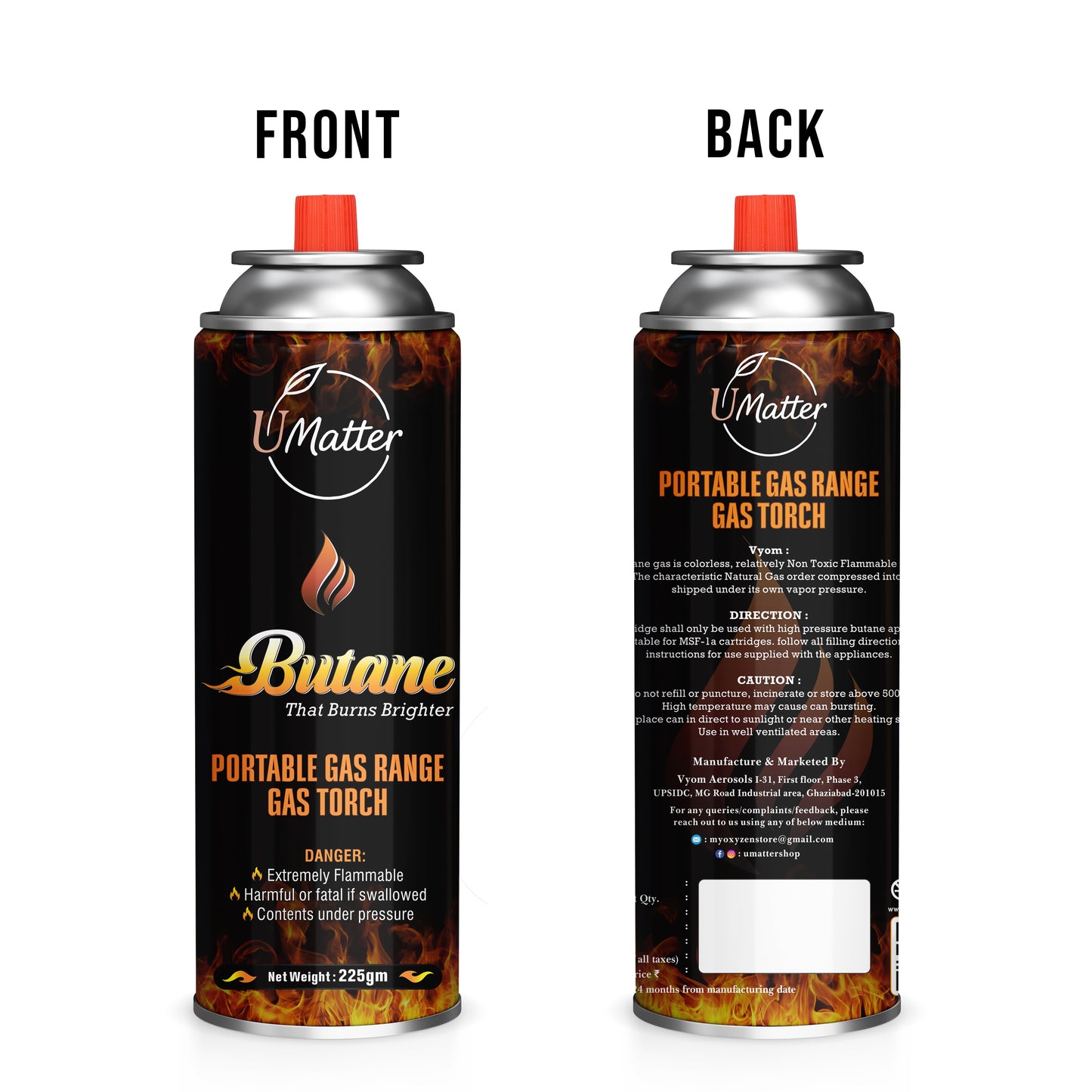 Butane Gas Can